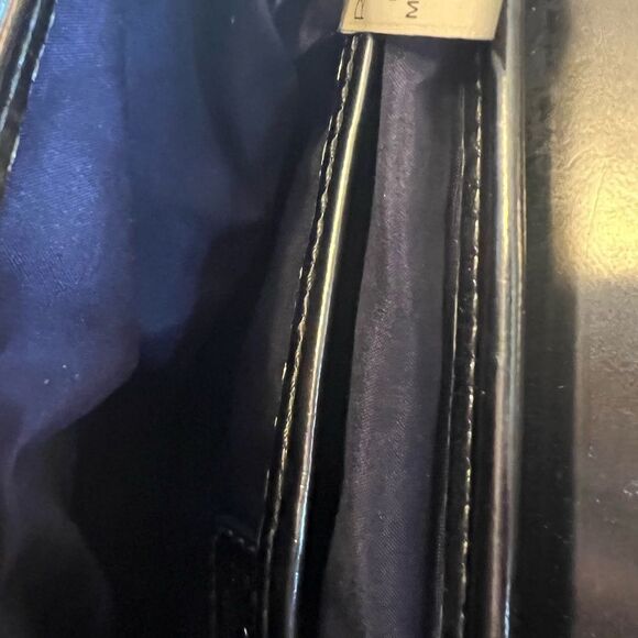 RACHEL ROY METALLIC FABRIC VELVET EVENING PURSE - Picture 10 of 10